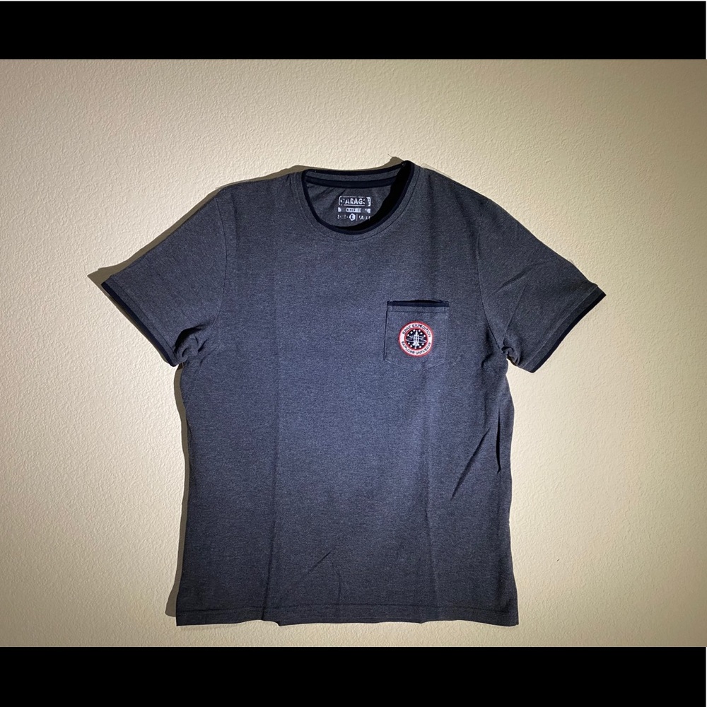 Men Garage Black/Grey T-Shirt